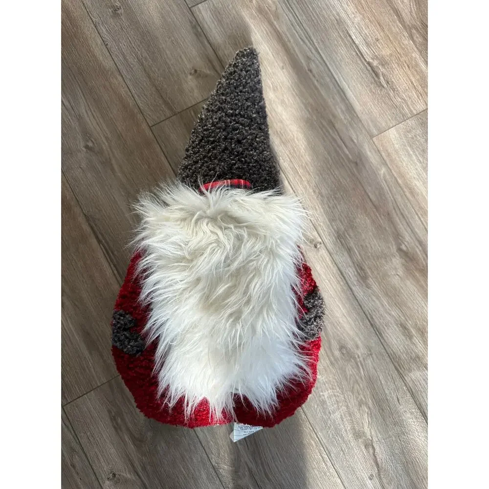 Pottery Barn Clarke Gnome Shaped Pillow NWT
